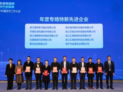 虎年開新篇!芯能科技榮獲浙江省“專精特新”中小企業、區(街)慈善之星先進單位