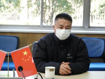 中共海寧市委朱建軍書記到芯能科技考察防疫工作情況