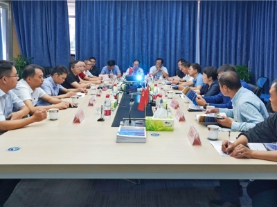 吉林省汪清縣政府考察團蒞臨芯能科技參觀調研